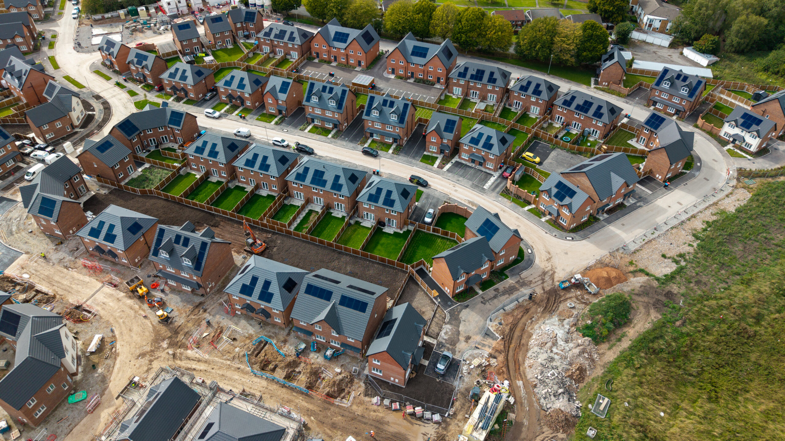 Construction Site Progress & Aerial Inspection