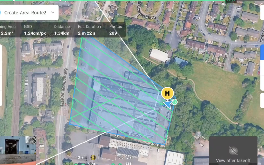 Industrial Site Mapping & Orthomosaic Overview
