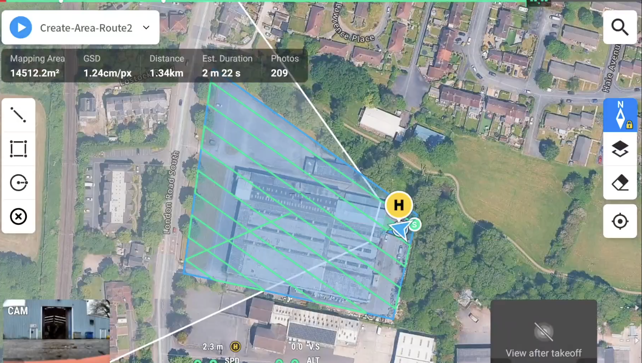 Industrial Site Mapping & Orthomosaic Overview